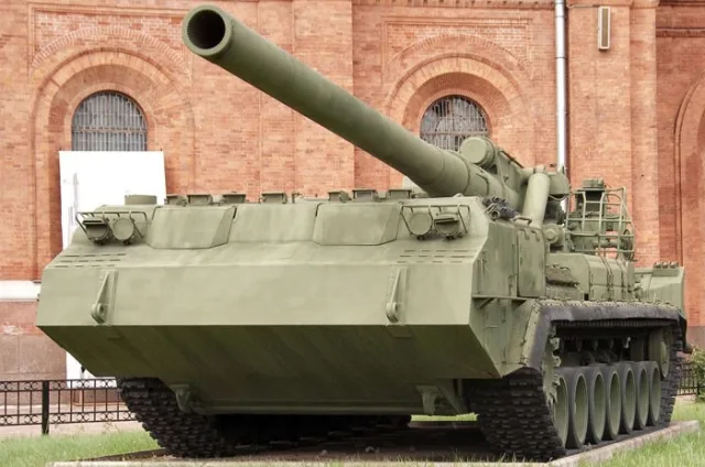 2S7 Pion self-propelled gun — Prototype photos 4