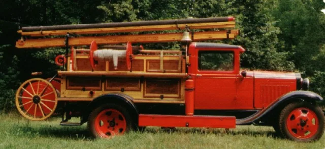 PMG-1 (GAZ-AA) Camión de bomberos — Fotos del vehículo real 8