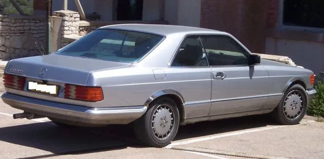 Mercedes-Benz 500 SEC (W126) COUPE — Фото прототипа 4