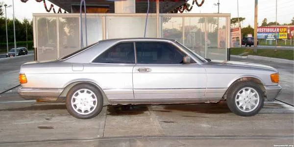 Mercedes-Benz 500 SEC (W126) COUPE — Фото прототипа 8