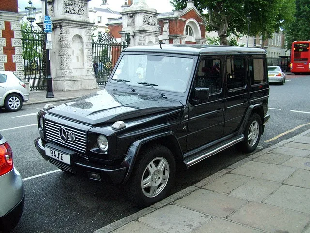 Mercedes G500 V8 1994 — Фото прототипа 2