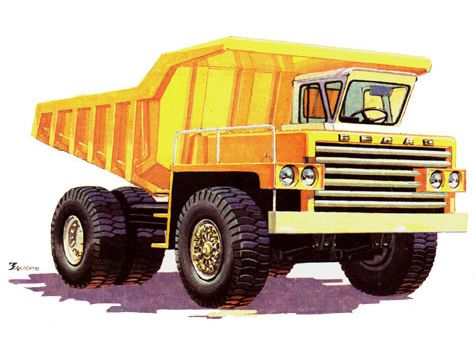 БелАЗ - 540 (карьерный самосвал)