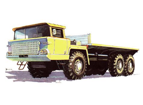НАМИ - 076 Ермак 6X6